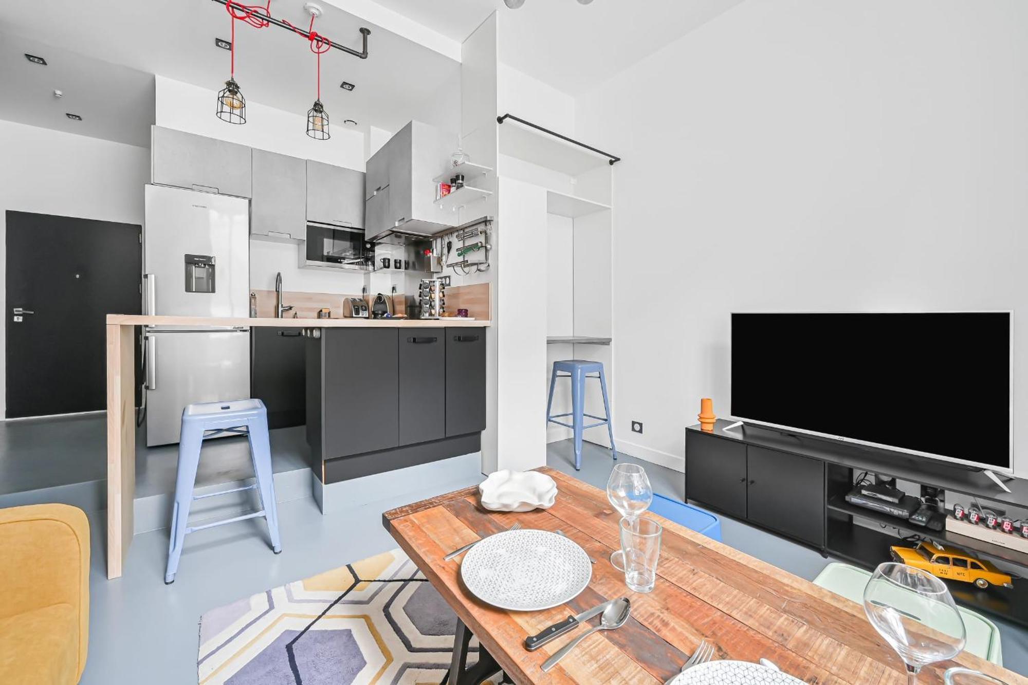 Magnifique Appart Renove Paris Republique Metro 3Pers Wifi Dış mekan fotoğraf